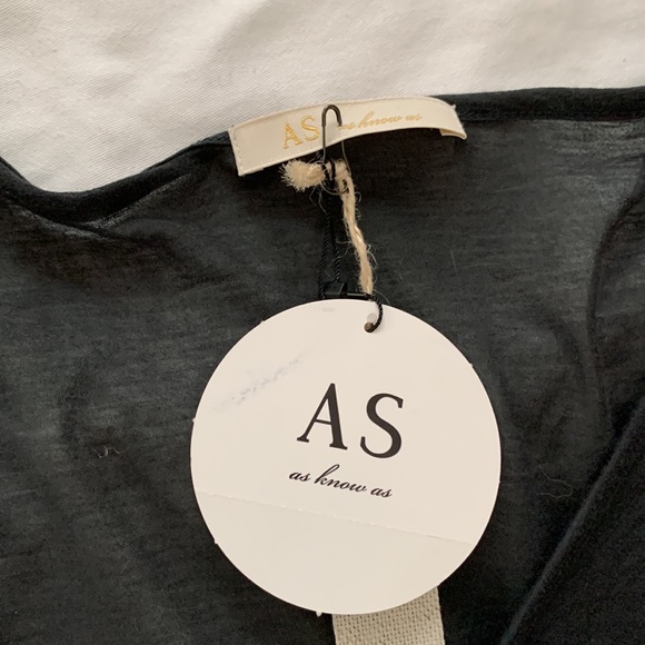 Plunging Drawstring 100% Cotton Top - Picture 7 of 8